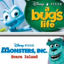 A Bug’s life and Monster’s Inc